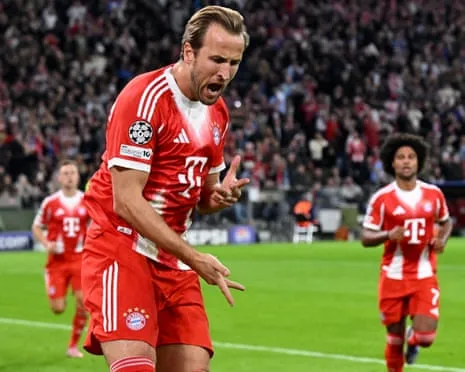 Kane Strikes Twice as Bayern Munich Overpower Chelsea in Champions League Return
